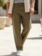 DENIM LOOK Men Loose Fit Mid Rise Dark Green Jeans - Image 3