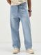 Urbano Fashion Men Loose Fit Mid Rise Black Jeans - Image 4