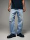 ZARUME Men Loose Fit Mid Rise Grey Jeans - Image 3