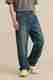 sanedi Men Baggy Fit High Rise Green Jeans - Image 2