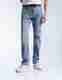 Playfeel Men Boot-Leg Mid Rise Light Blue Jeans - Image 2