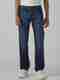 MUFTI Men Straight Fit Mid Rise Black Jeans - Image 2