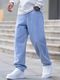 DEVIOUS Men Loose Fit Mid Rise Blue Jeans - Image 3