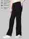 DENIM LOOK Women Flared High Rise Dark Grey Jeans - Image 2