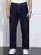 PODGE Men Loose Fit Mid Rise Dark Grey Jeans - Image 2