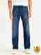 LEVI'S Men Straight Fit Mid Rise Blue Jeans - Image 2