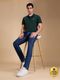 Pepe Jeans Men Straight Fit Mid Rise Blue Jeans - Image 4