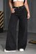 MERCEL Women Wide Leg High Rise Black Jeans - Image 3