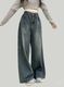 UPLIVA Women Wide Leg High Rise Blue Jeans - Image 3