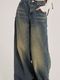 H&H Women Wide Leg High Rise Blue, Grey Jeans - Image 4