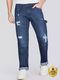 R.Code by The Roadster Life Co. R.Code Men Regular Mid Rise Dark Grey - Image 3