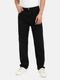 ARTVISION Men Loose Fit Mid Rise Black Jeans - Image 3