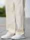DENIM DUCH Men Loose Fit Mid Rise White Jeans - Image 4
