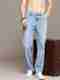 Glitchez Men Loose Fit Mid Rise Blue Jeans - Image 2
