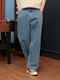 DENIM FIT Men Loose Fit Mid Rise Grey Jeans - Image 3
