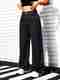 MERCEL Women Wide Leg High Rise Black Jeans - Image 2