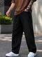 yanger boys Men Straight Fit Mid Rise Black Jeans - Image 3