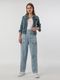 Pepe Jeans Women Straight Fit High Rise Light Blue Jeans - Image 4