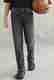 TALES & STORIES Boys Slim Mid Rise Black Jeans - Image 2