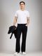 APJ GARMENTS Men Flared Mid Rise Black Jeans - Image 3