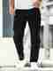 HITBULL Men Straight Fit Mid Rise Black Jeans - Image 2