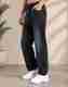 FoulChild Men & Women Wide Leg High Rise Blue Jeans - Image 2