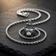 RIYULA Alloy, Leather Black Jewel Set (Pack of 2) - Image 3
