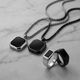 kazare Alloy Rhodium Silver, Black Jewel Set (Pack of 2) - Image 4