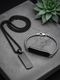 kazare Alloy Rhodium Silver Black Jewel Set (Pack of 2) - Image 3