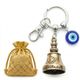 Qalvorynthisa Mini Sparkling Stunt Bike Key Chain | Friction Powered Pull Back Sparking Toy Key Chain - Image 4