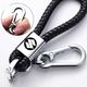 Vortipu Anti-Lost Car Keychains with Phone Number Tag Metal Keychain Double Pendant Key Chain - Image 3