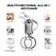 AAPAGIGA CREATION spark bike keychain mini pull back motorcycle toy spark bike model Key Chain - Image 2