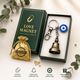 Collab Luxury Guardian Bell Keychain with Evil Eye Charm - Image 4
