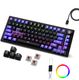 Kreo Swarm 65 Wireless Gaming Keyboard, Black - Image 3