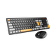 Logitech MK240 Wireless Keyboard and Mouse Combo (Black&Chartreuse Yellow) - Image 3