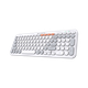 Portronics Bubble Dock Bluetooth Keyboard, White - Image 2