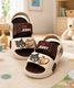 FEETWELL Sling Back Clogs for Boys & Girls (Beige, 12-18 Months) - Image 3