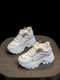 Asian Lace Running Shoes for Boys & Girls (White, 10-11 Years) - Image 3