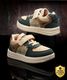DARTKICK Lace Sneakers For Boys & Girls (Black, 11-12 Years) - Image 3