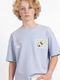 MAX Boys Solid Pure Cotton Regular T Shirt (Beige, Pack of 1) - Image 4