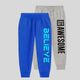 SOUNIK FASHION SDS Boys Track Pant Black - Image 3
