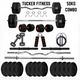 BELLATRIX X 30kg PVC Gym Set with 3ft Curl Rod - Image 4