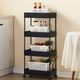 FlatKitch 4 Layer Plastic Kitchen Trolley DIY - Image 4