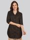 Vastragrah Embroidered Viscose Rayon Anarkali Kurta (Green) - Image 4