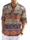 Jompers Printed Cotton Blend Straight Kurta for Men (White) - Image 3