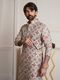 Jompers Embroidered Silk Blend Straight Kurta (Beige) - Image 3