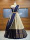 Dresser Embroidered Stitched Lehenga & Crop Top (Blue) - Image 3