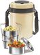 MILTON Futron Tiffin Grey 3 Containers Stainless Steel Office Lunch Box (1080 ml) - Image 4