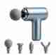 Esarora Massage Gun Deep Tissue 6-Speed Portable Percussion Muscle Massager with_B65D 4 Heads, Pain Relief, Relaxation for Stiff Shoulders With Full body Massage_R8G Massager (Multicolor) - Image 2