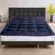 Texlux 2 inch (5.08 cm) King Size Microfibre Breathable, Stretchable, Waterproof Mattress Topper (198 cm x 182 cm, Blue) - Image 2